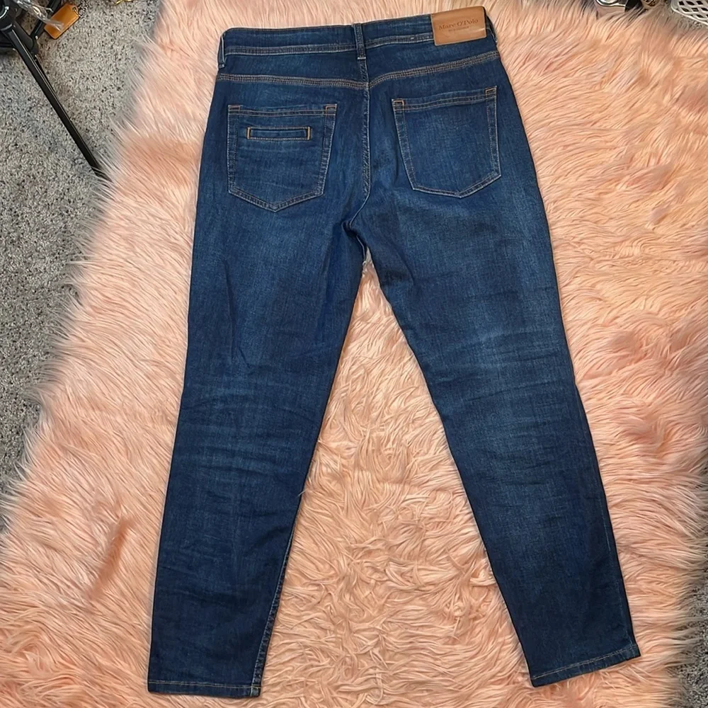 Marc O’ Polo Cropped Boyfriend Fit Dark Wash Theda Woman’s Jean‎ Size W29 L32